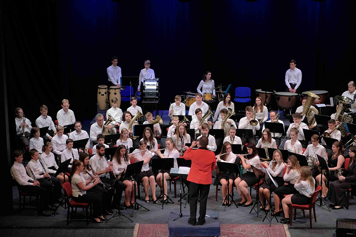 Vánoční koncert Dechového orchestru ZUŠ Kolín 