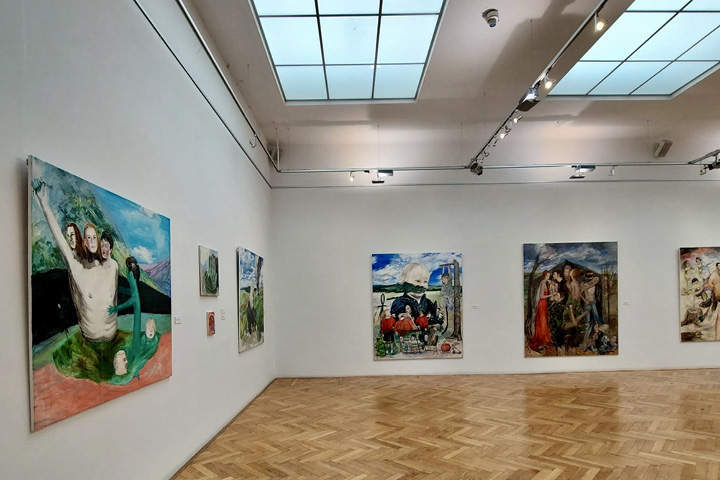 MARCELA PUTNOVÁ * Těžiště záře  / obrazy /  