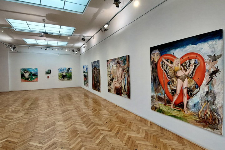 MARCELA PUTNOVÁ * Těžiště záře  / obrazy /  