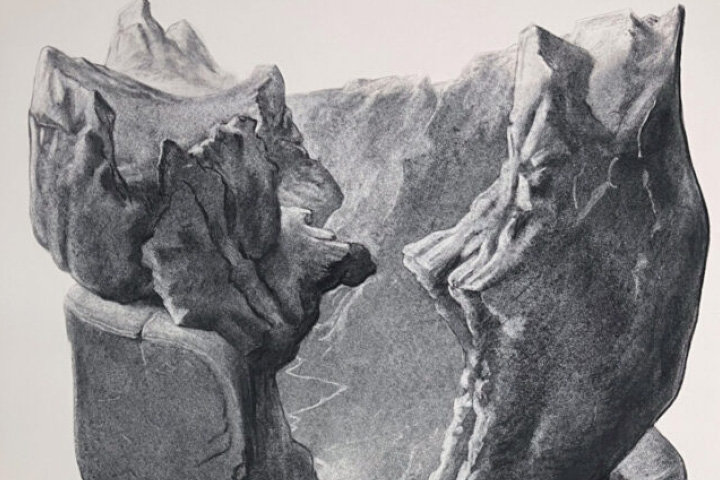 RICHARD NESTLER * Topologie neznáma  / kresby, obrazy / 