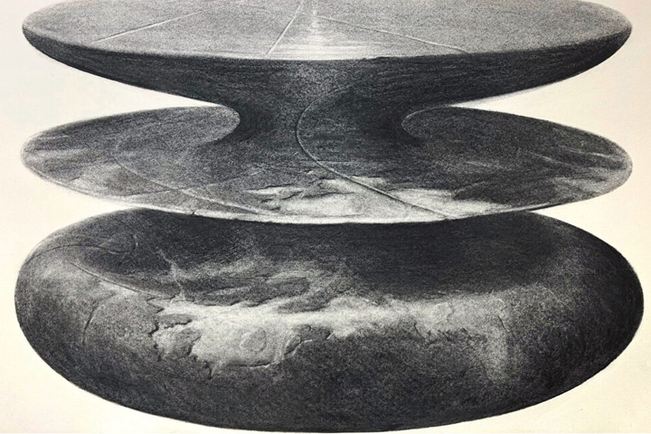 RICHARD NESTLER * Topologie neznáma  / kresby, obrazy / 
