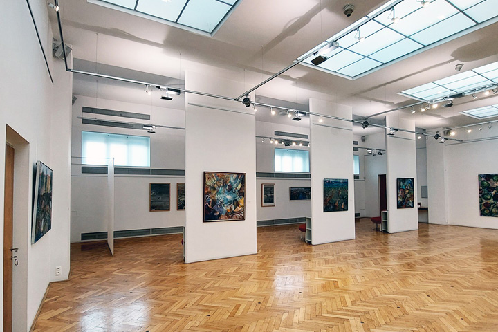 MARTIN ZÁLEŠÁK / ZÁZNAMY RŮSTU / kresby, obrazy