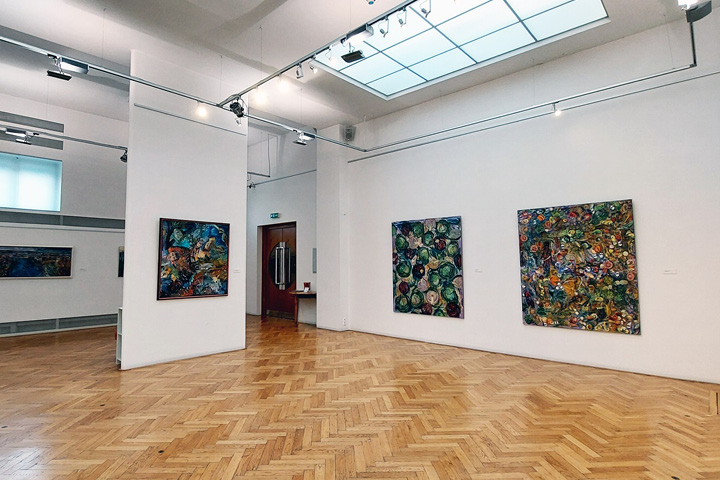 MARTIN ZÁLEŠÁK / ZÁZNAMY RŮSTU / kresby, obrazy