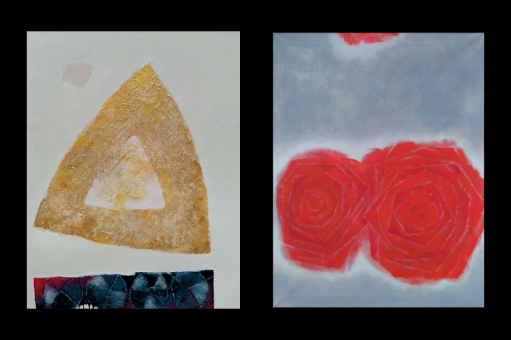 JIŘÍ HASTÍK / obrazy / OLDŘICH SCHNABL / grafika /