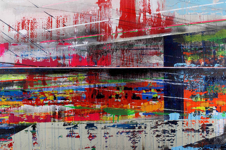 MARTIN BALCAR / NOUZOVÝ VÝCHOD / obrazy