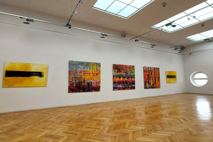 MARTIN BALCAR / NOUZOVÝ VÝCHOD / obrazy